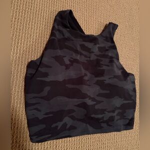 Athleta Camo Conscious Crop Sports Bra